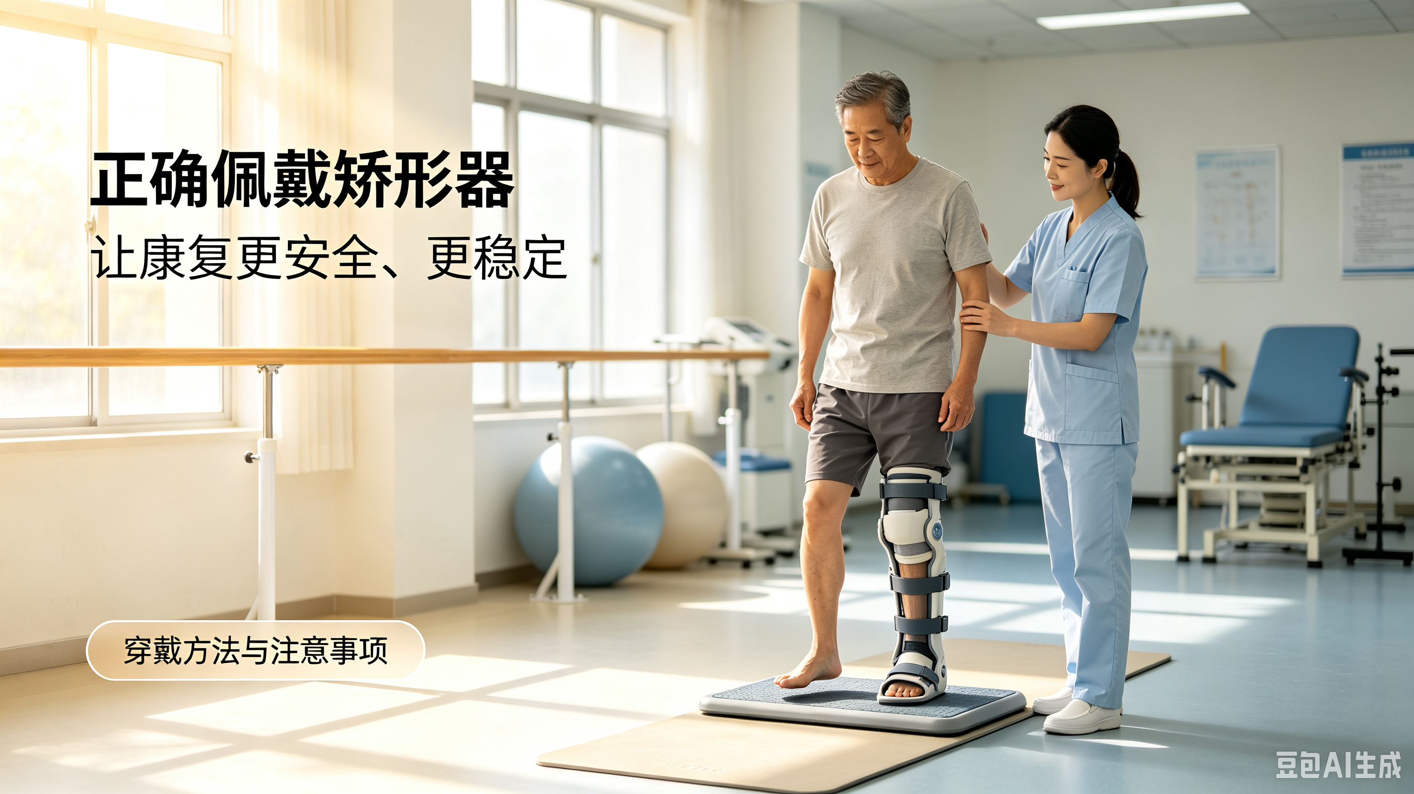 踝足矫形器（AFO）正确佩戴及使用注意事项