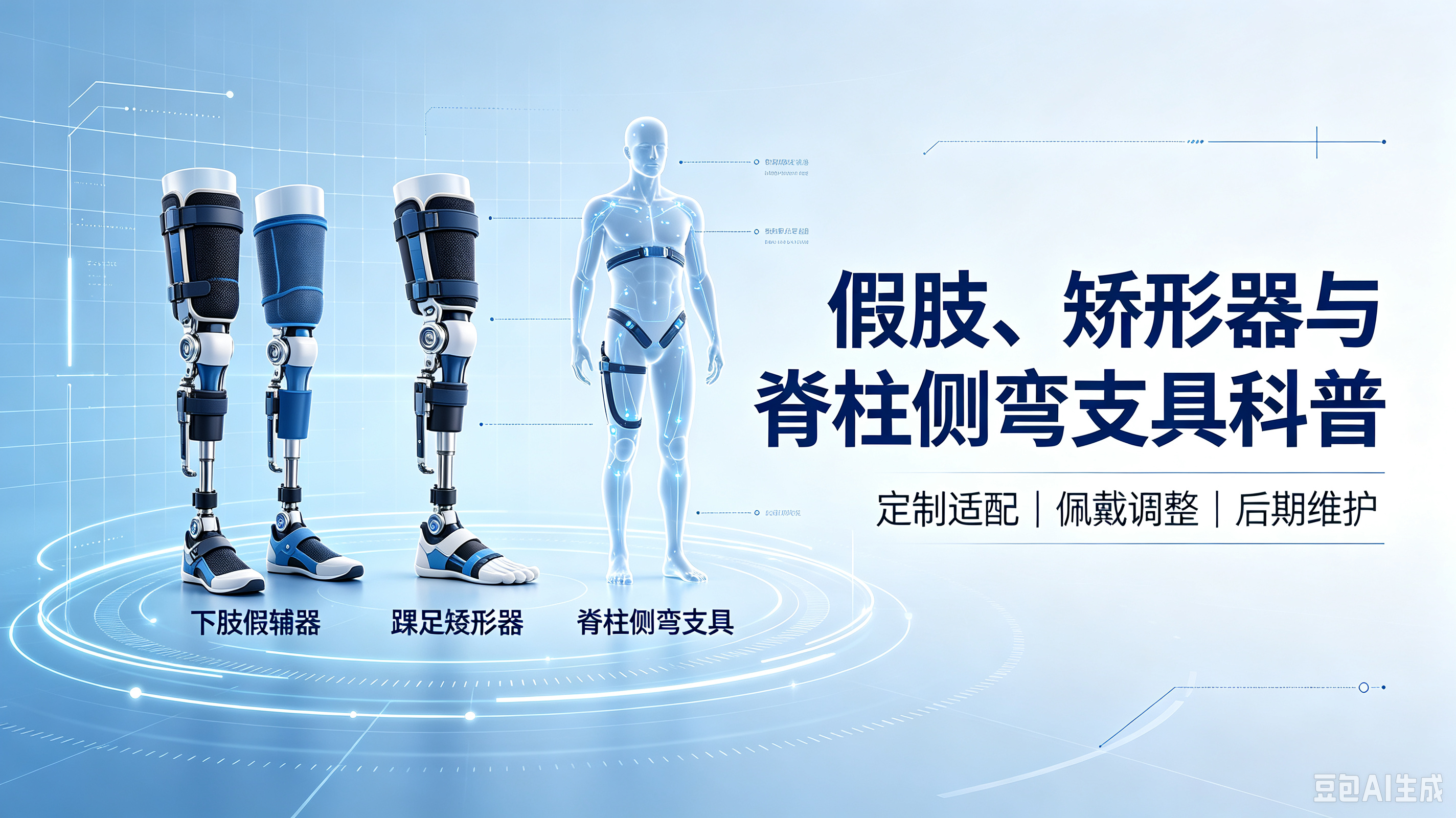 假肢、矫形器与脊柱侧弯支具科普